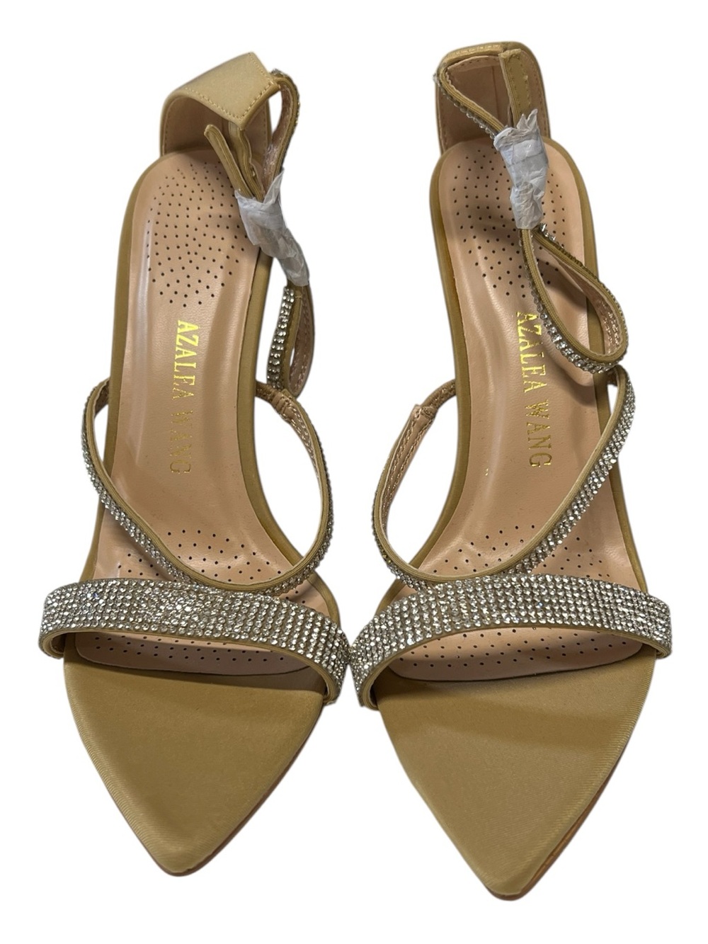 🆕 NWOT Azalea Wang Galaxy Rhinestone Stiletto Heels | Size 9 - Picture 3 of 9